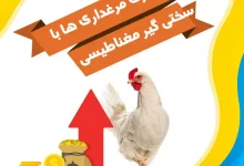 سود دهی بیشتر در مرغداری توسط سختی گیر مغناطیسی